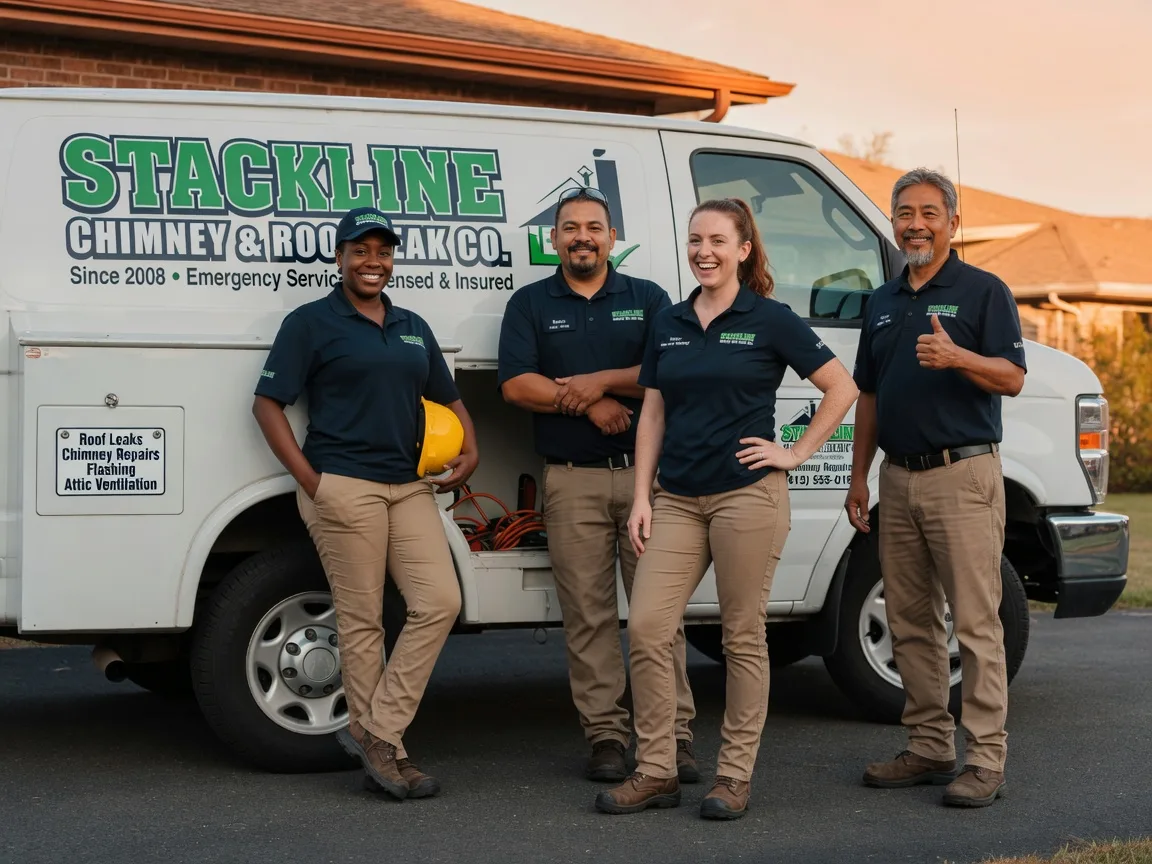 Chimney flashing repair company in Silverado, CA